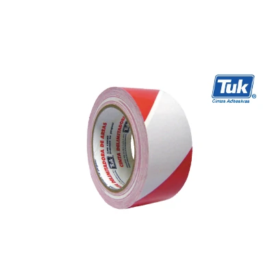 CINTA DELIMITADORA ROJO / BLANCO 340 TUK 1280mm x 33m mm PZAS/ CAJA 4 Piezas por caja - Código: 434057 | Compra en Guadalajara